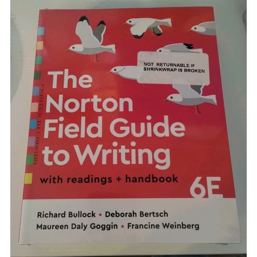 Norton Field Guide to Writing with Readings and Handbook by Richard Bullock...